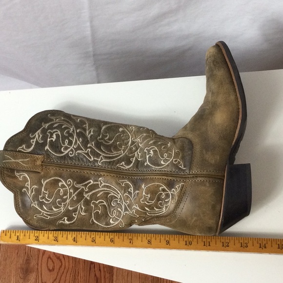 Twisted X Brown Heeled Cowgirl Boots - Picture 10 of 12